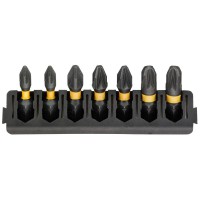 Dewalt DT70812-QZ 7PC 25mm Pozi Mix Bar Flextorq £7.49